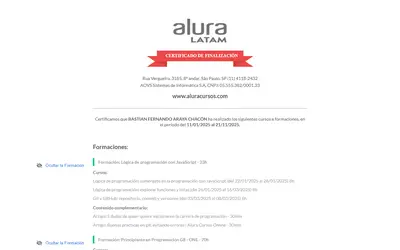 Credencial de Programa One Tech Foundation G8 Data Science