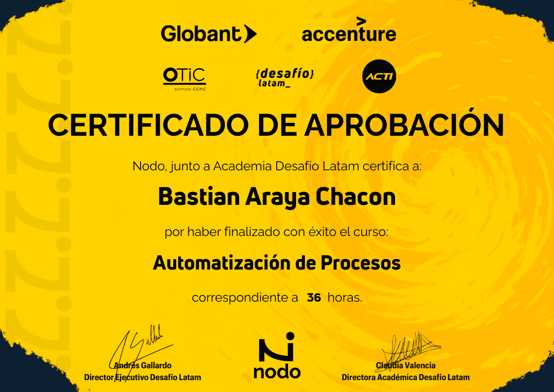 Credencial de Transformacion Digital con IA y Automatizacion de Procesos