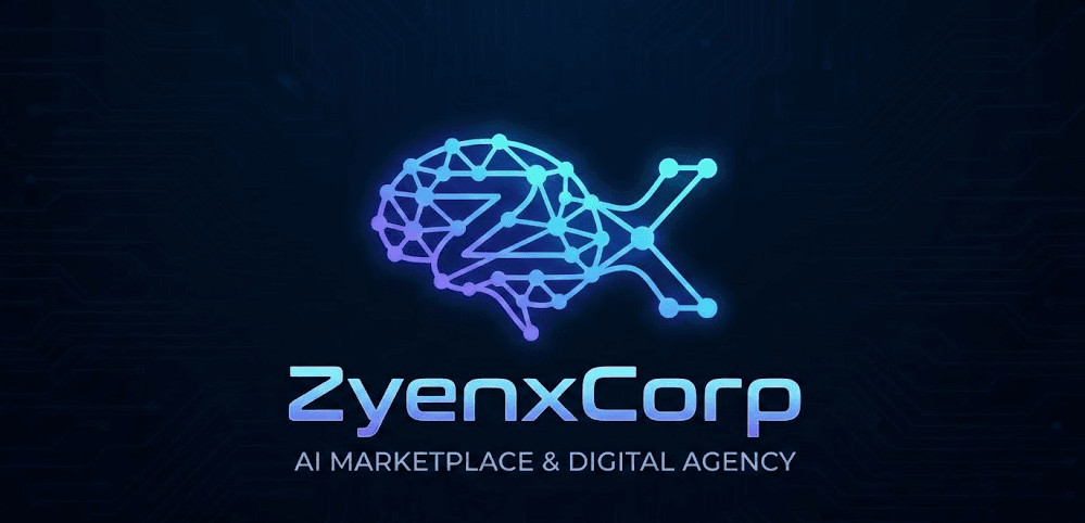 Vista previa del proyecto Zyenxcorp - AI Marketplace